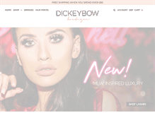 Tablet Screenshot of dickeybow.com